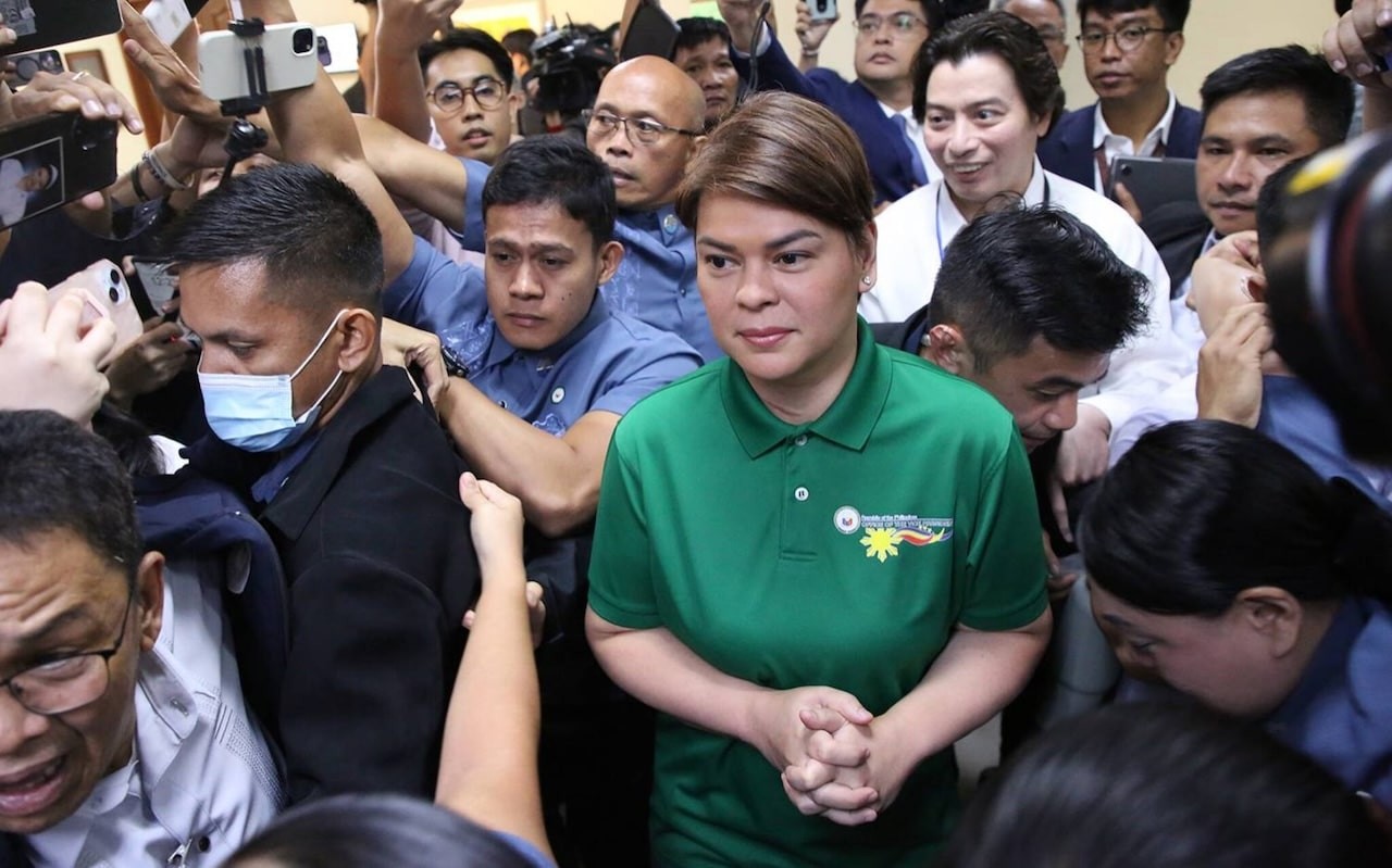 DOJ Files Grave Threat Charges Against VP Duterte Over Marcos 'Kill' Remark