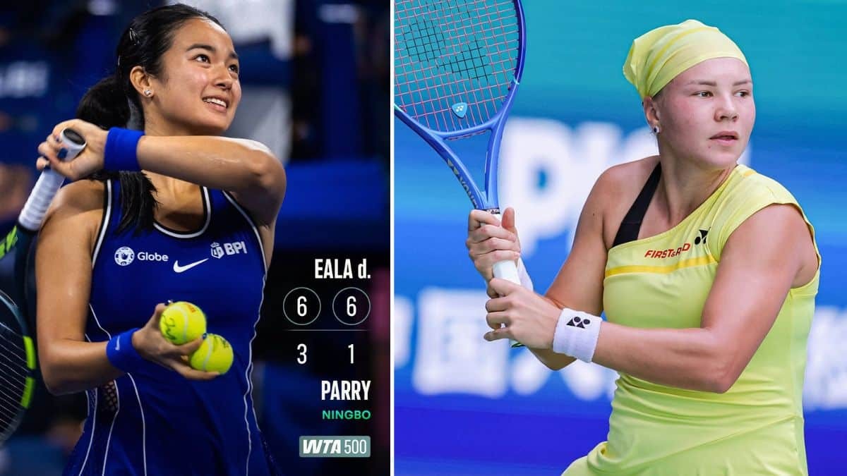 Alex Eala falls to Diana Shnaider in Ningbo Open round of 16